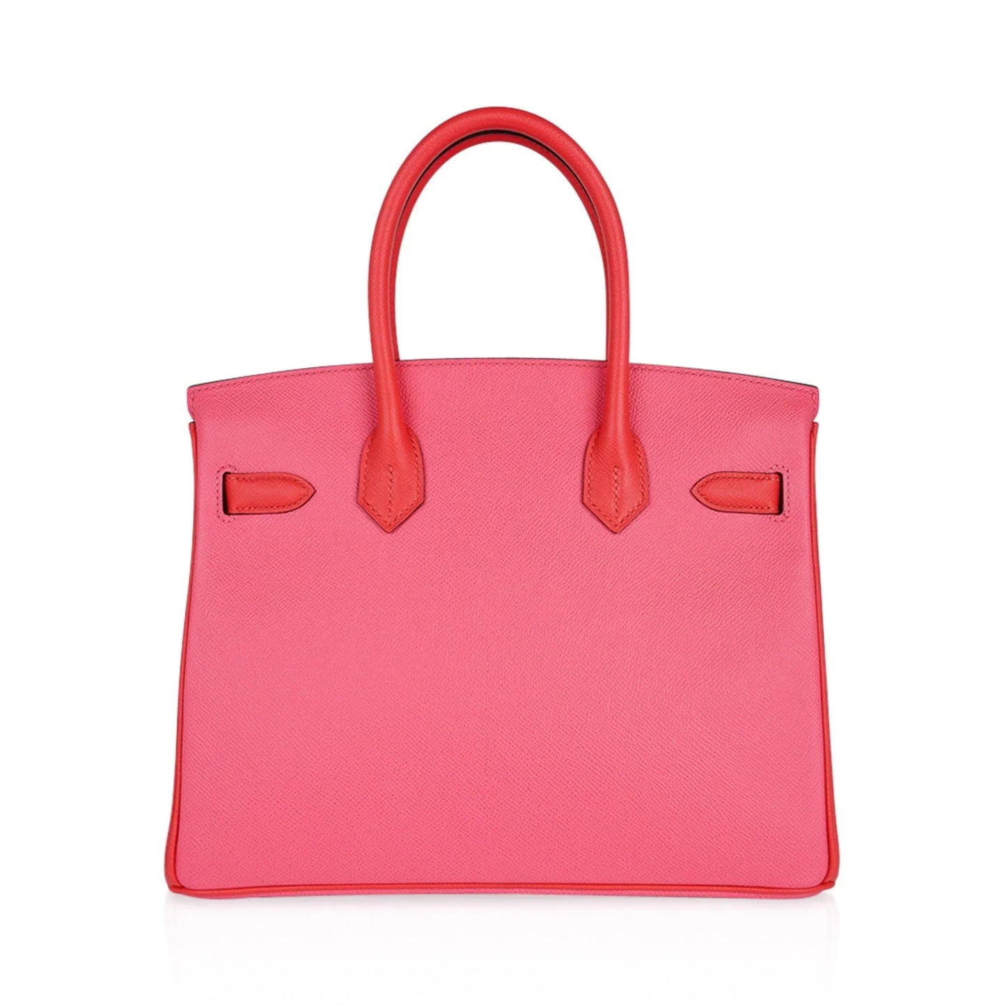 Special Order HSS Birkin 30 Bag Rose Azalee & Rose Jaipur Epsom with Brushed Palladium Hardware