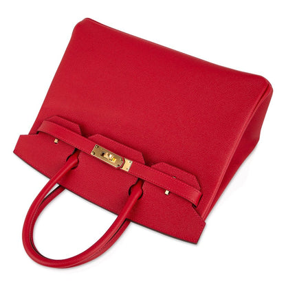 Birkin 30 Bag Rouge Casaque Gold Hardware Epsom Leather