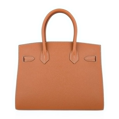 Birkin 30 Sellier Bag Gold Veau Graine Monsieur Laiton Limited Edition