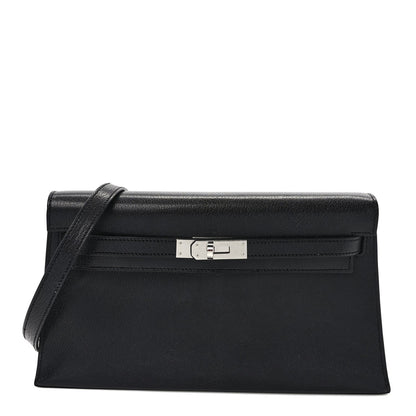 Kelly Elan Black Chevre Chamkila Palladium Hardware
