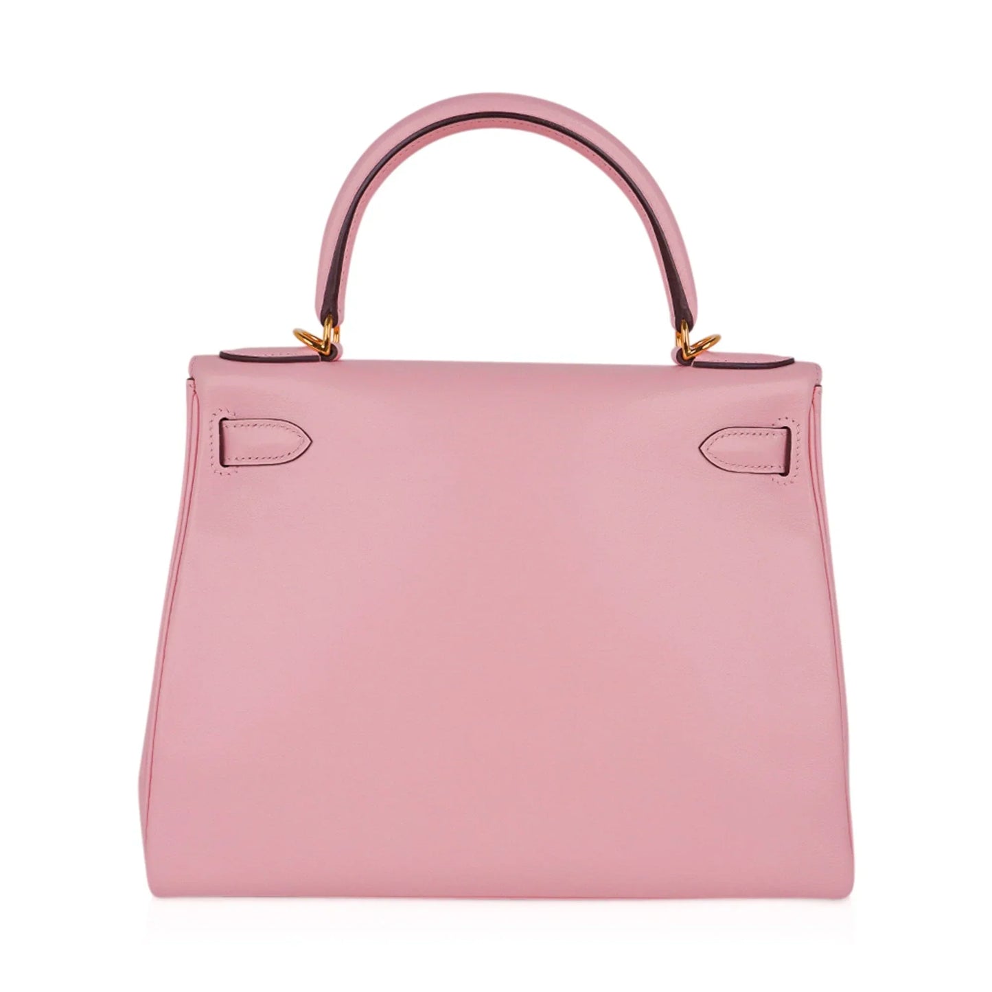 Kelly 28 Bag Rose Sakura Gold Hardware Swift Leather