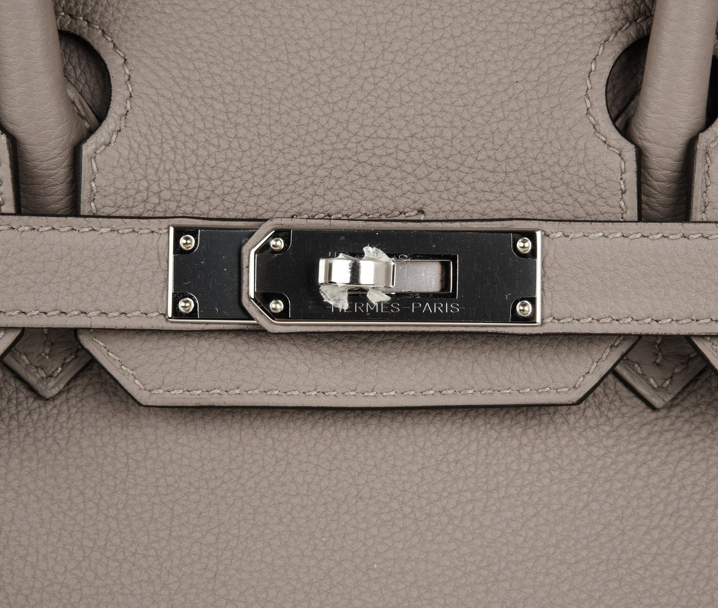 Birkin 30 Bag Gris Asphalte Togo Palladium Hardware