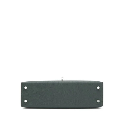 Kelly 20 II Vert Amande and Black Epsom Mini Palladium Hardware