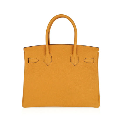 Birkin 30 Bag Jaune Ambre Gold Hardware Togo Leather