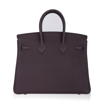 Birkin 25 Bag Chocolat Gold Hardware Togo Leather