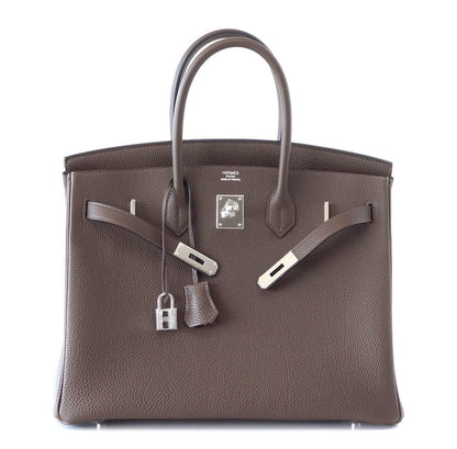 Birkin 35 Bag Ecorce (Bark)Taupe Togo Palladium