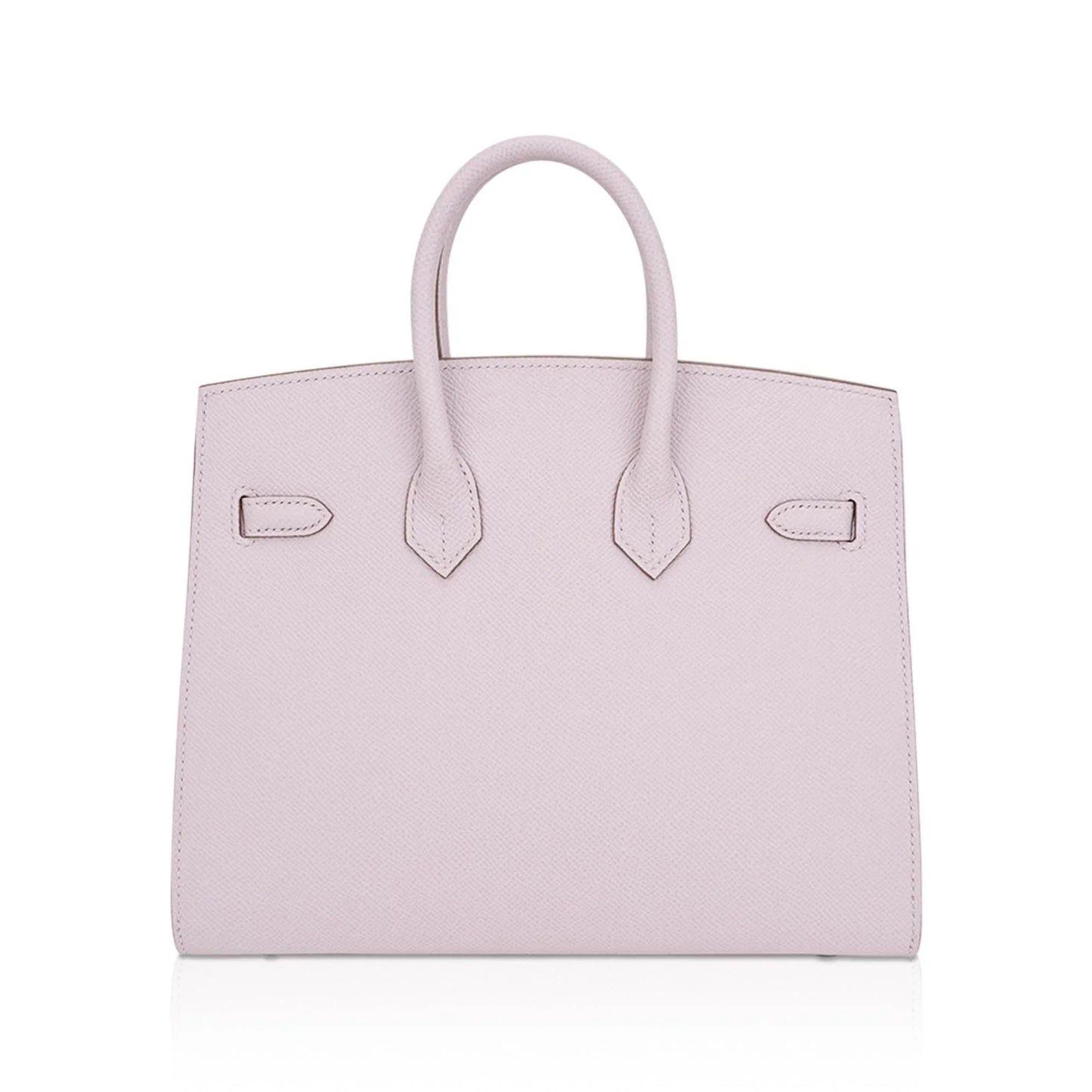Birkin 25 Bag Sellier Mauve Pale Epsom Leather with Palladium Hardware