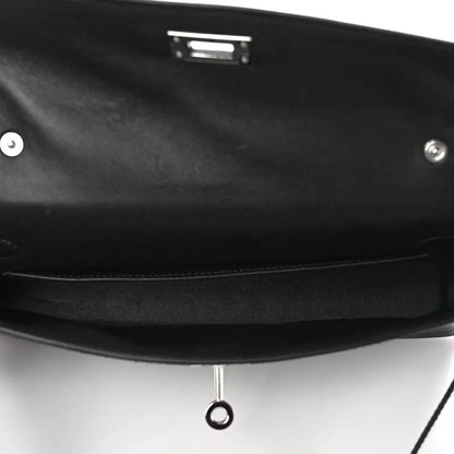 Kelly Elan Black Chevre Chamkila Palladium Hardware