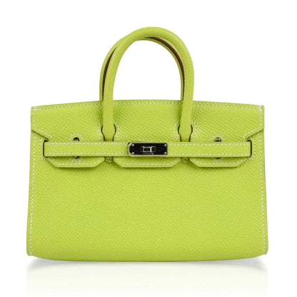 Birkin Tiny Bag Miniature Micro Kiwi Epsom Limited Edition