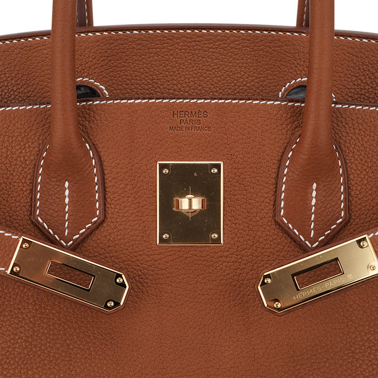 Birkin 30 Bag Barenia Faubourg Leather with Gold Hardware